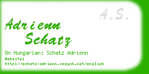 adrienn schatz business card